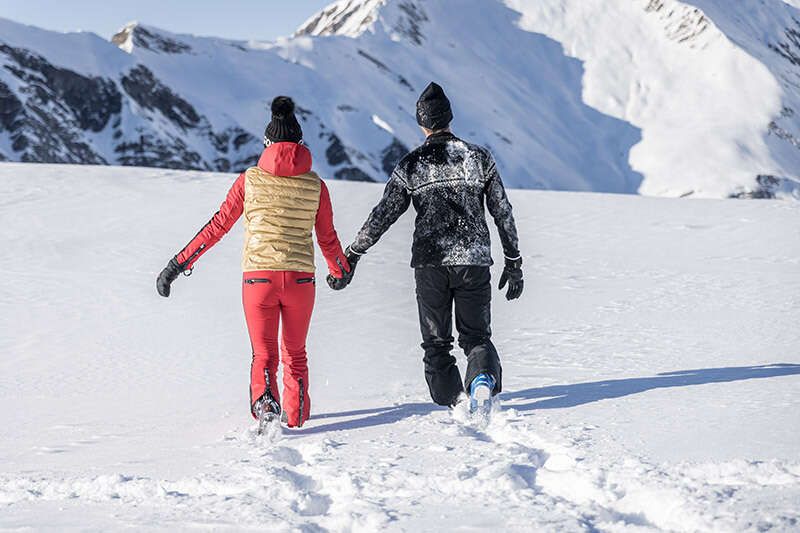 Winter hiking in Tux
