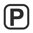 Parkplatz Icon