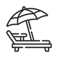 Liegestuhl Icon