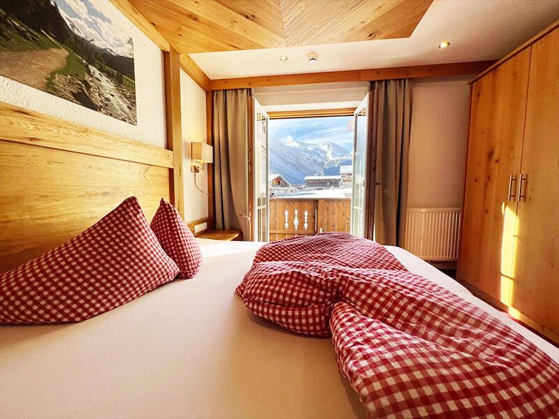 View from a bedroom in the Jenneweinhof