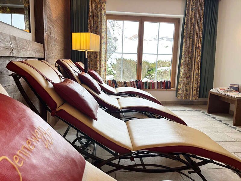 Wellness area at the Hotel Garni Jenneweinhof